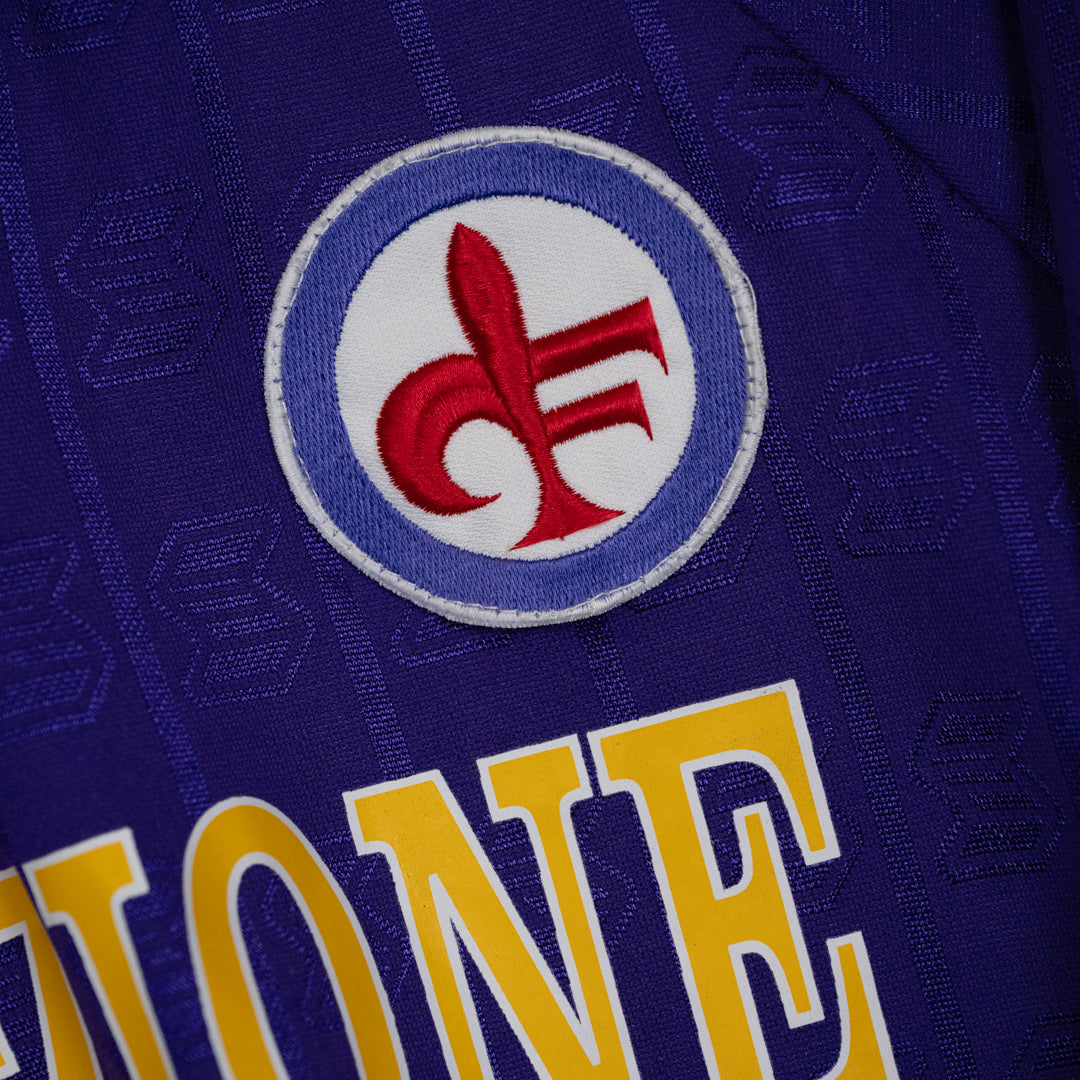 1989-1990 Fiorentina ABM Home Shirt #10 Roberto Baggio