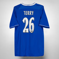 2003-2005 Chelsea Umbro Reversible Home Shirt #26 Terry