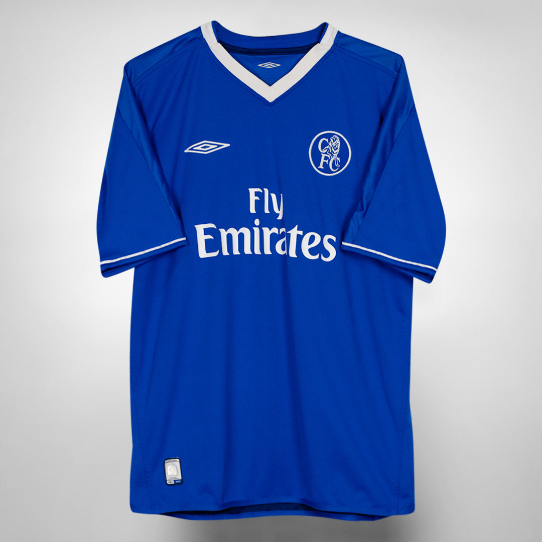 2003-2005 Chelsea Umbro Reversible Home Shirt #26 Terry