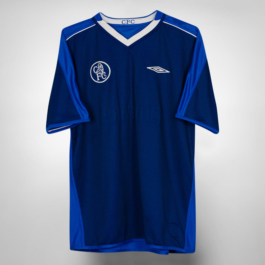 2003-2005 Chelsea Umbro Reversible Home Shirt #26 Terry