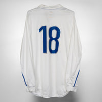 1998 Italy Nike Long Sleeve Player Spec Away Shirt # 10 Roberto Baggio