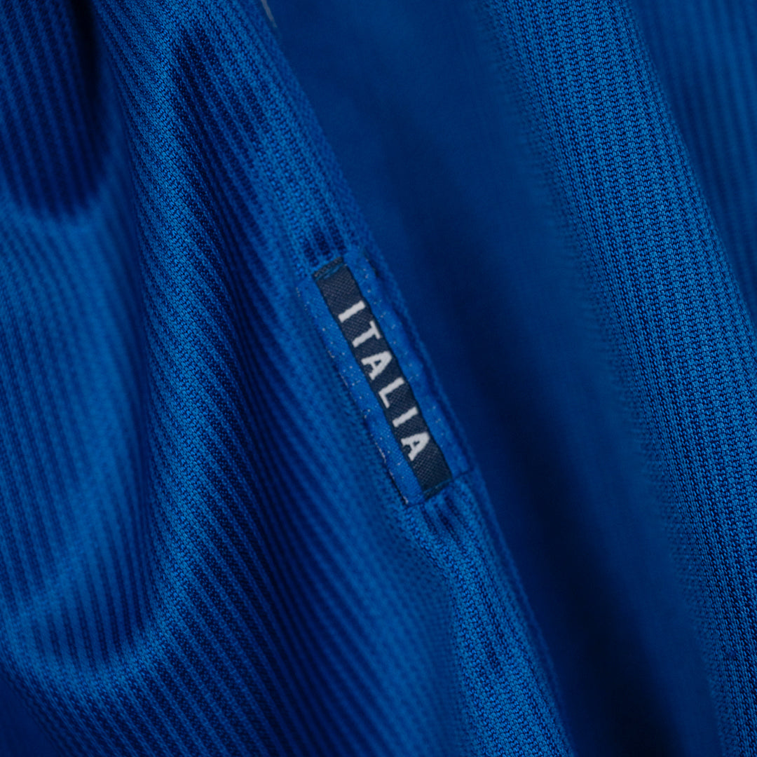 1998 Italy Nike Long Sleeve Player Spec Home Shirt #18 Roberto Baggio