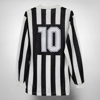 1990-1991 Juventus Kappa Long Sleeve Home Shirt #10 Roberto Baggio