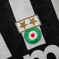 1990-1991 Juventus Kappa Long Sleeve Home Shirt #10 Roberto Baggio