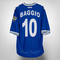 2000-2001 Brescia Garman Home Shirt #10 Roberto Baggio