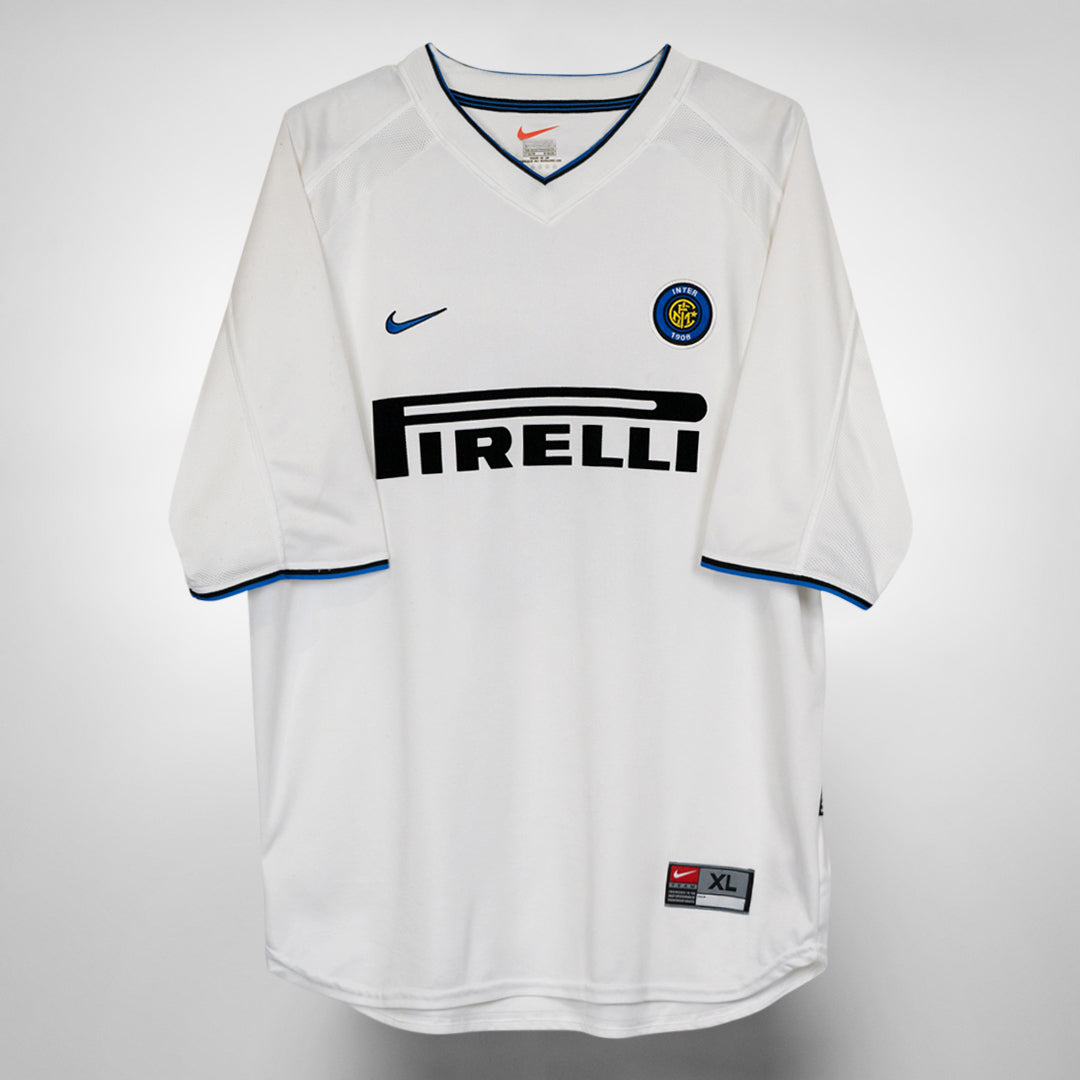 1999-2000 Inter Milan Nike Away Shirt #10 Roberto Baggio
