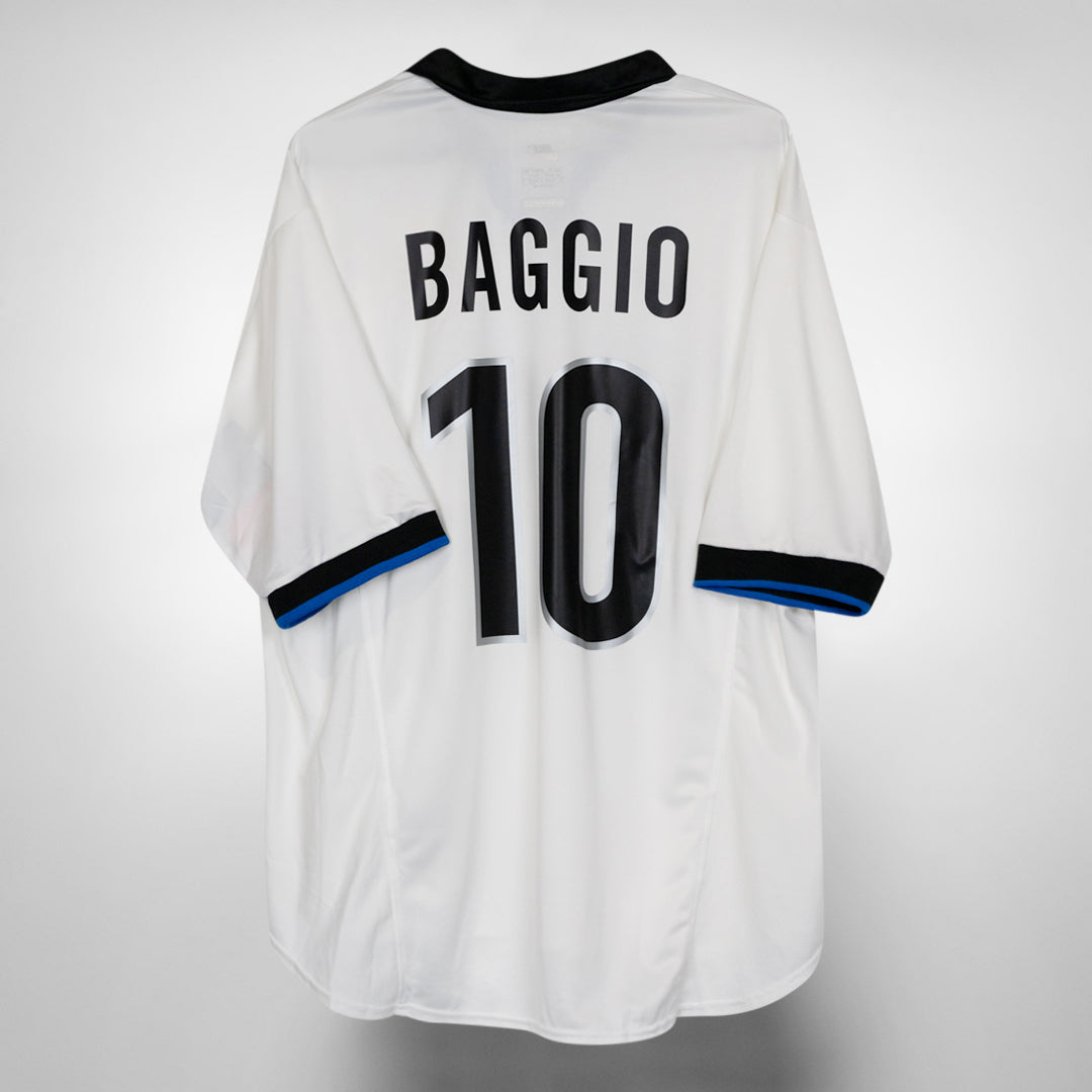 1998-1999 Inter Milan Nike Away Shirt #10 Roberto Baggio BNWT