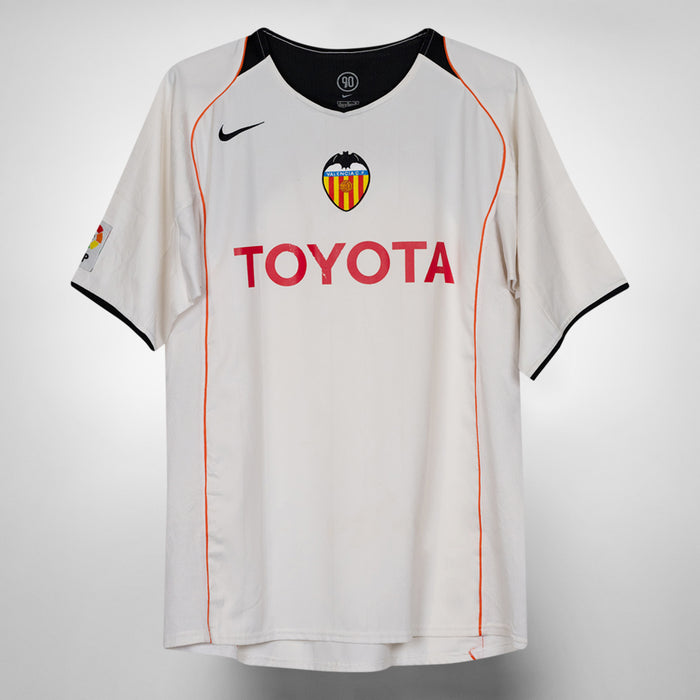 2004-2005 Valencia CF Nike Home Shirt