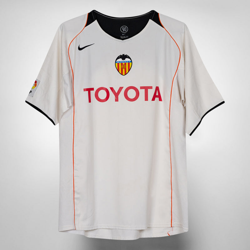 2004-2005 Valencia CF Nike Home Shirt