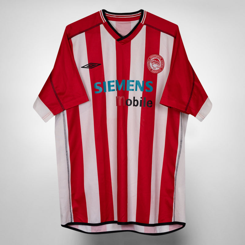 2002-2003 Olympiacos Umbro Home Shirt