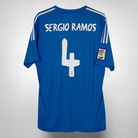 2013-2014 Real Madrid Adidas Away Shirt #4 Segio Ramos