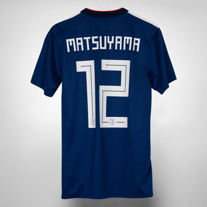 2018-2019 Japan Adidas Home Shirt #12 Matsuyama