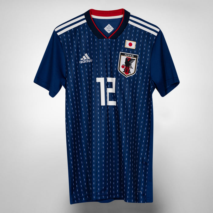 2018-2019 Japan Adidas Home Shirt #12 Matsuyama