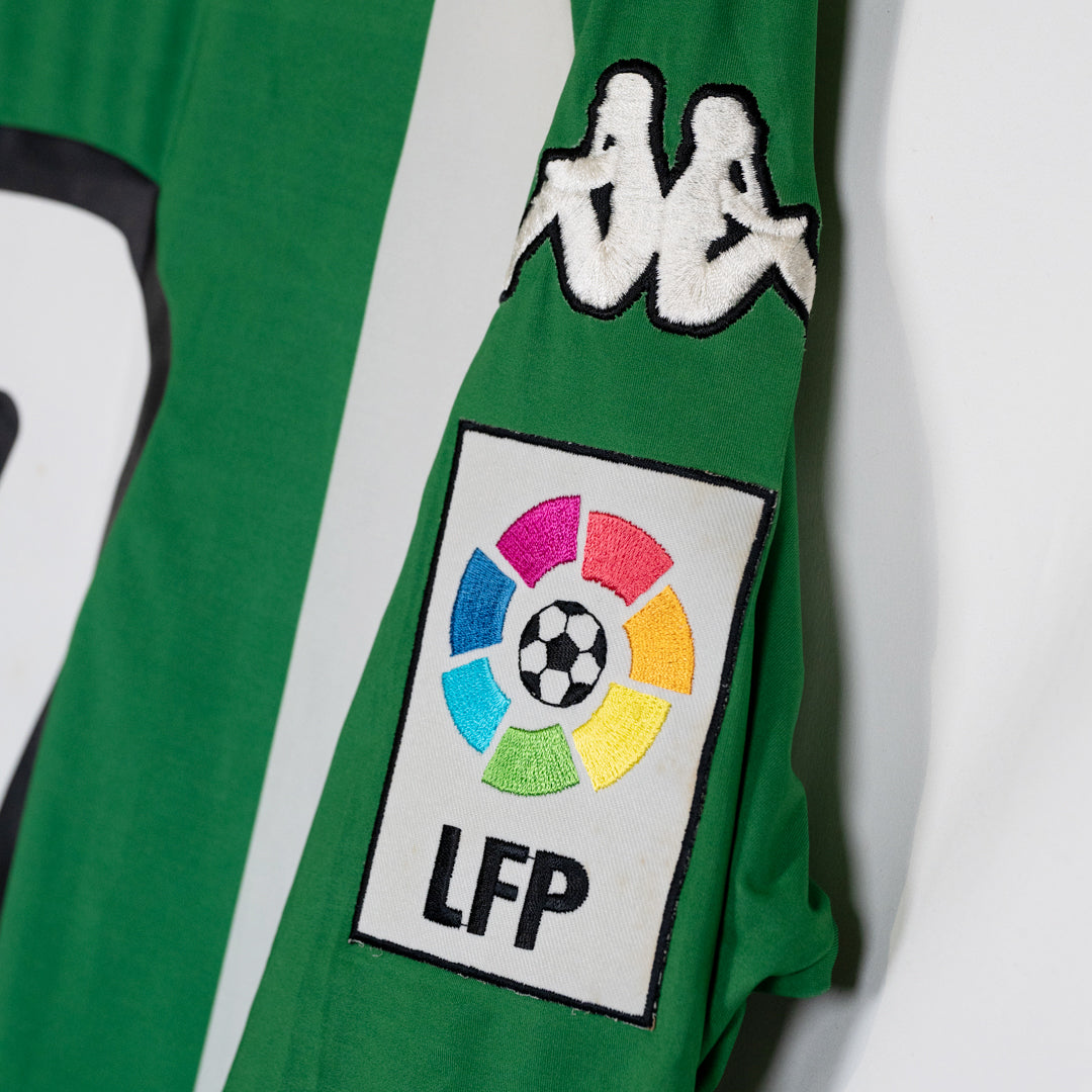 2002-2003 Real Betis Player Spec Kappa BNWT Home Shirt #17 Wagner