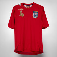 2006-2008 England Umbro Away #4 Steven Gerrard