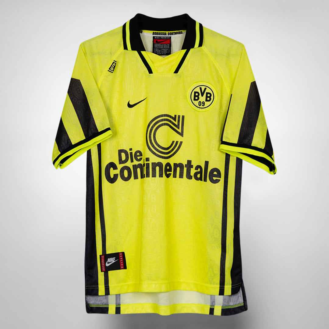 1996-1997 Borussia Dortmund Nike Home Shirt