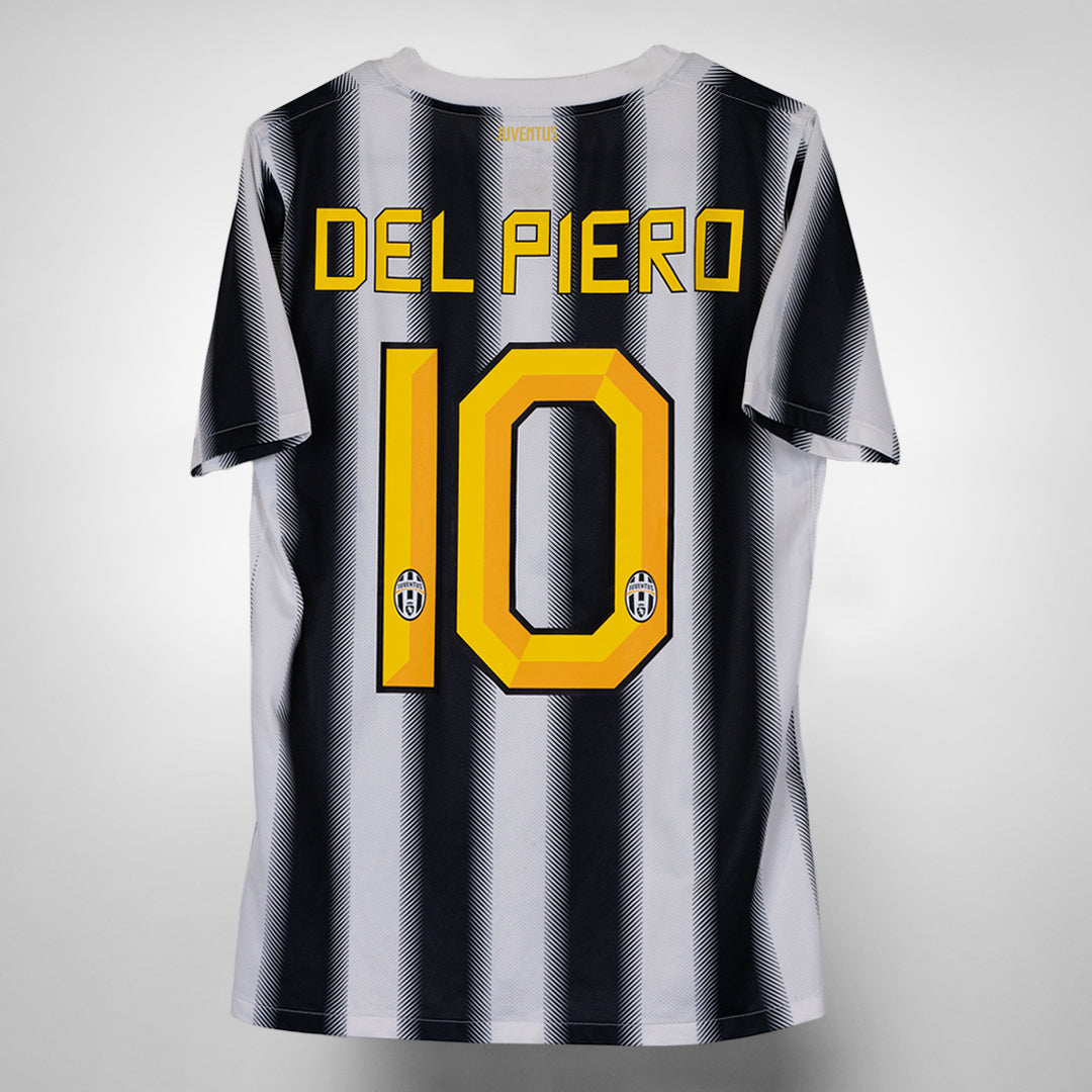 2011-2012 Juventus Nike Home Shirt #10 Alessandro Del Piero