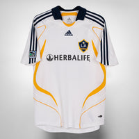 2007-2008 LA Galaxy Adidas Home Shirt #23 David Beckham