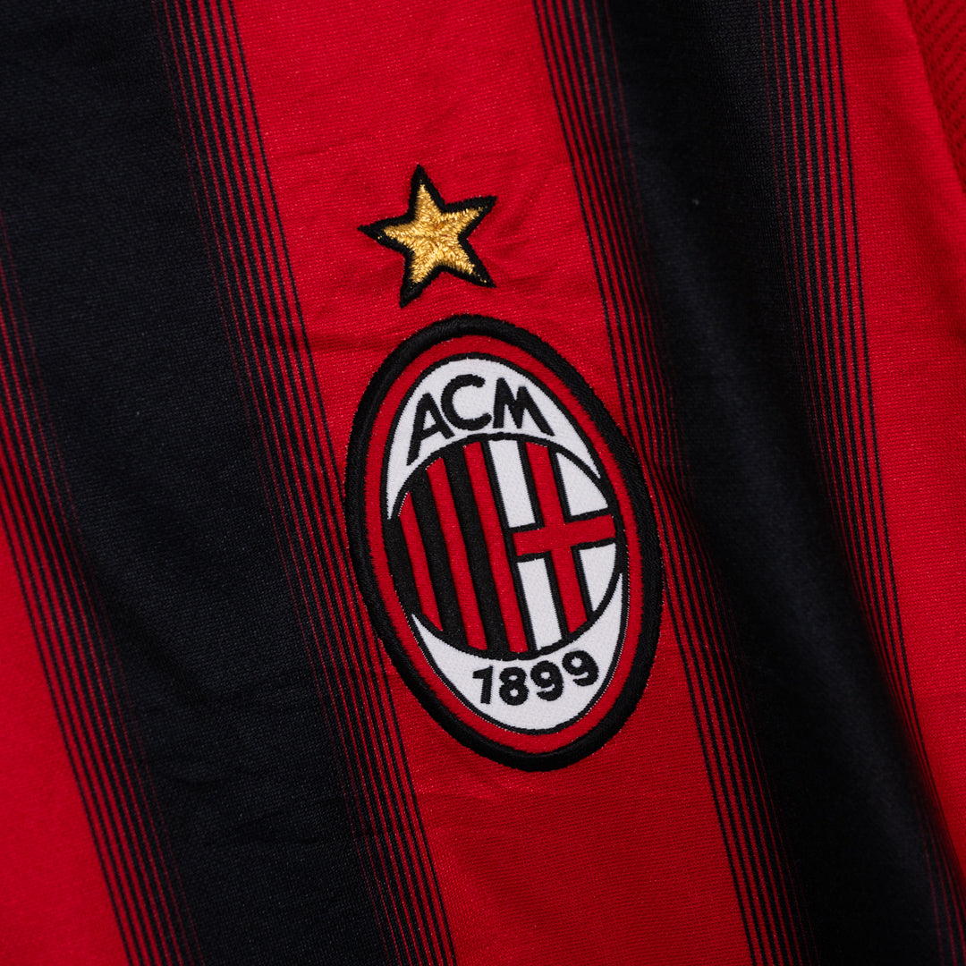 2004-2005 AC Milan Adidas Home Shirt #22 Kaka
