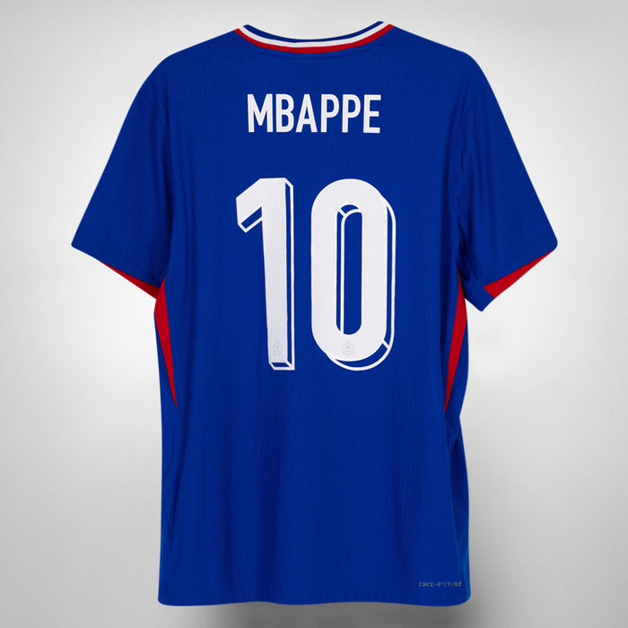 2024-2025 France Nike Player Spec Home Shirt #10 Kylian Mbappe