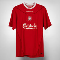 2002-2004 Liverpool Reebok Home Shirt #17 Steven Gerrard