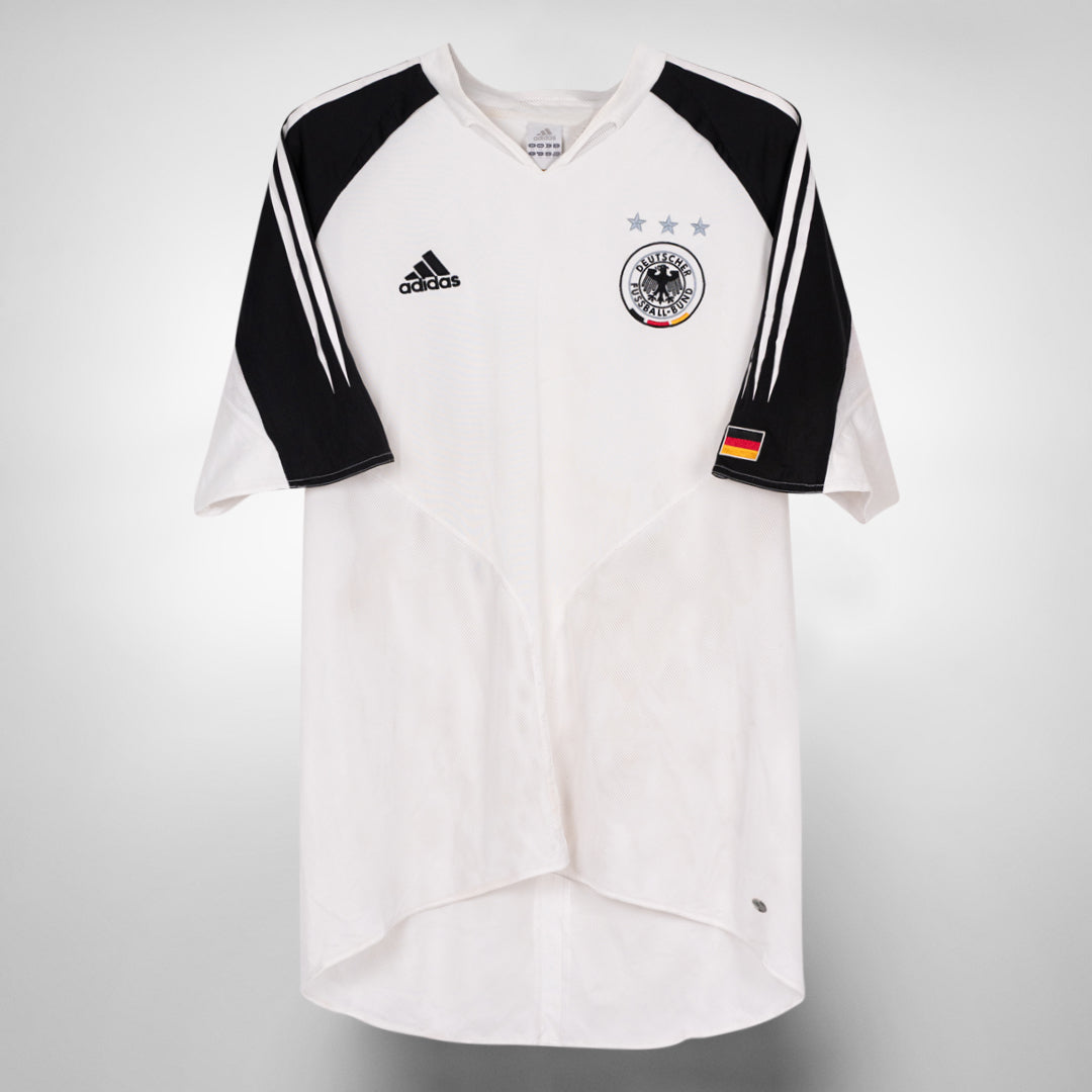 2004-2006 Germany Adidas Home Shirt #13 Ballack
