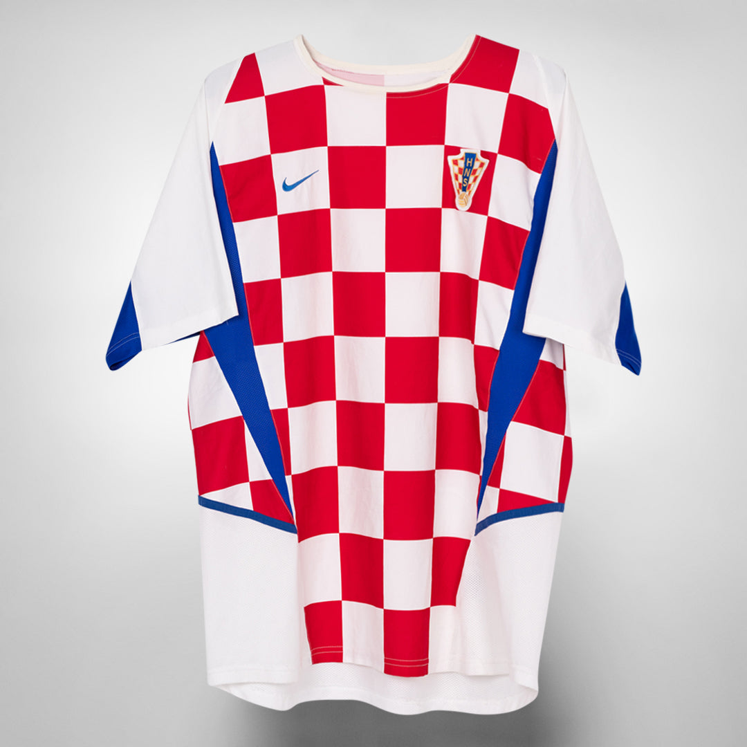 2002-2004 Croatia Nike Home Shirt