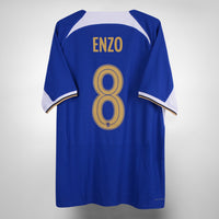 2023-2024 Chelsea Nike Player Spec Home Shirt #8 Enzo Fernandez - Marketplace