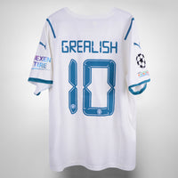 2021-2022 Manchester City Puma Away Shirt #10 Jack Grealish - Marketplace