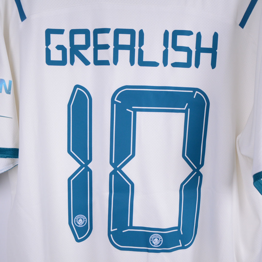 2021-2022 Manchester City Puma Away Shirt #10 Jack Grealish - Marketplace