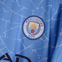 2020-2021 Manchester City Puma Home Shirt #21 David Silva - Marketplace