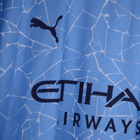 2020-2021 Manchester City Puma Home Shirt #21 David Silva - Marketplace