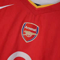 2004-2005 Arsenal Nike Long Sleeve Home Shirt #9 Jose Antonio Reyes - Marketplace