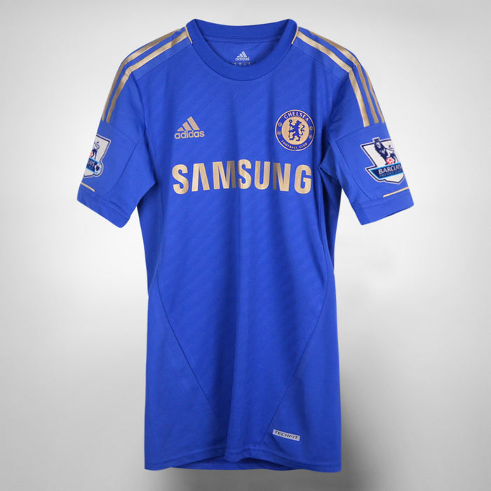 2012-2013 Chelsea Adidas Player Spec Techfit Home Shirt #12 John Obi Mikel - Marketplace