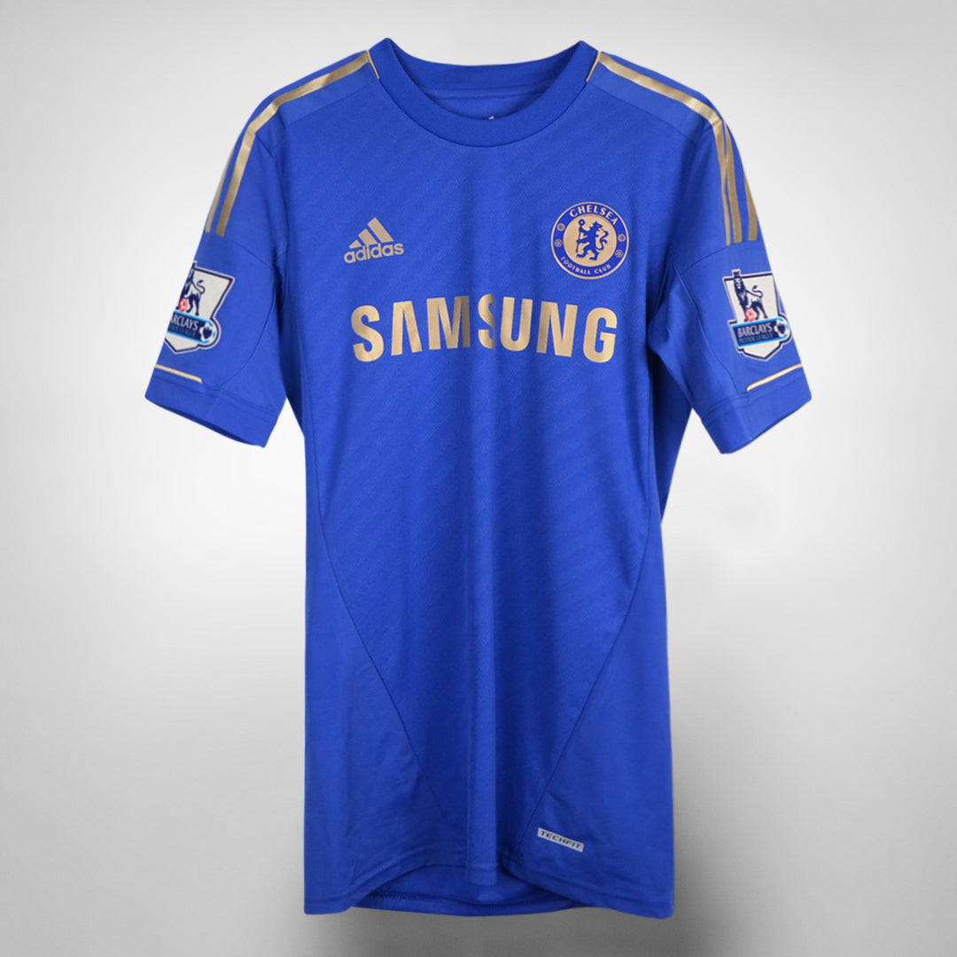 2012-2013 Chelsea Adidas Player Spec Techfit Home Shirt #17 Eden Hazard - Marketplace