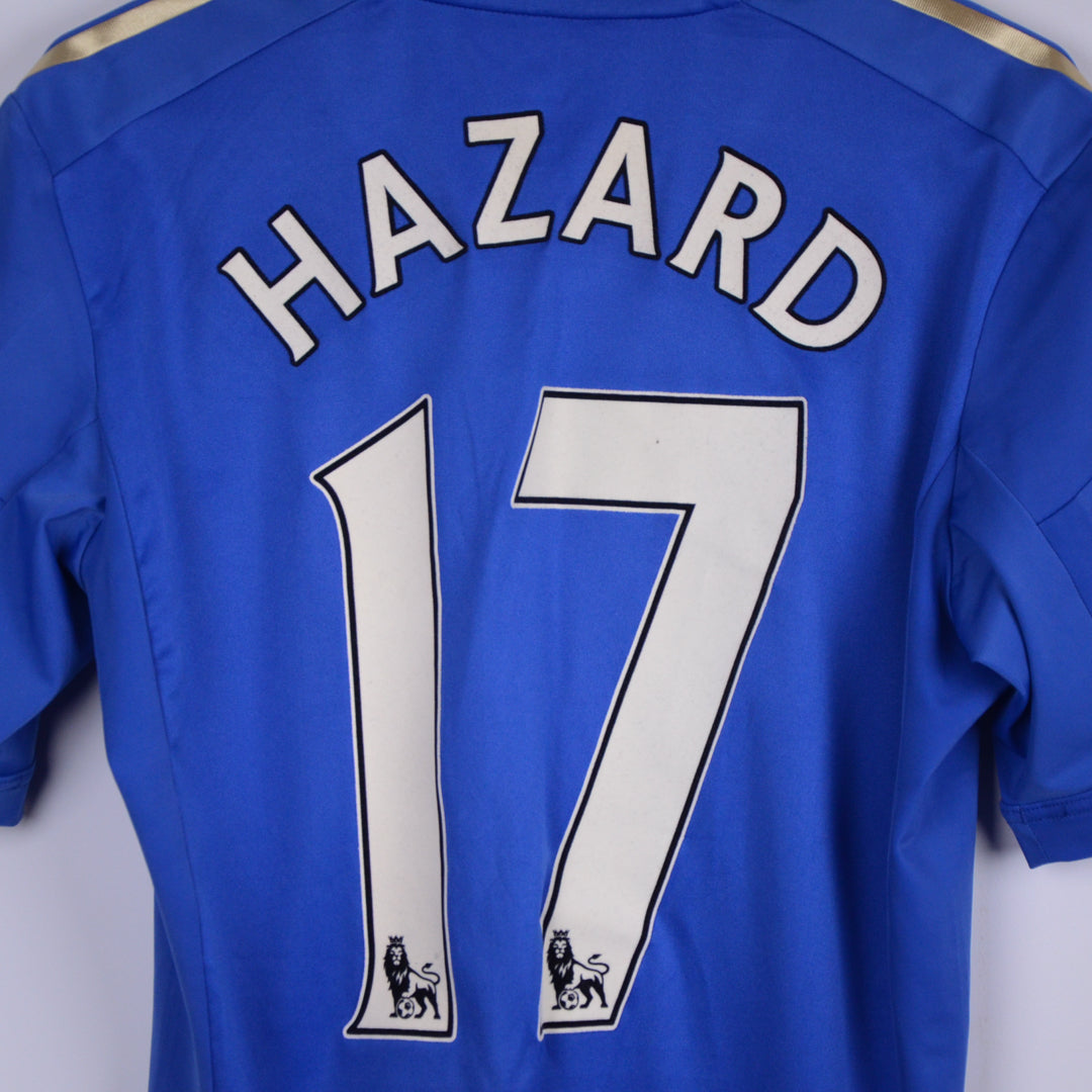2012-2013 Chelsea Adidas Player Spec Techfit Home Shirt #17 Eden Hazard - Marketplace
