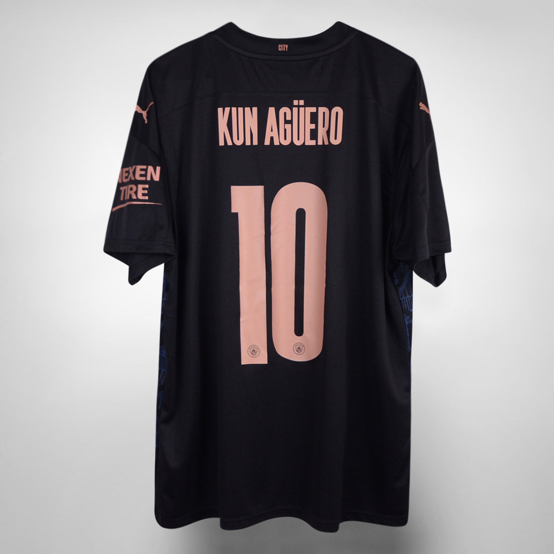 2020-2021 Manchester City Puma Away Shirt #10 Sergio (Kun) Aguero - Marketplace