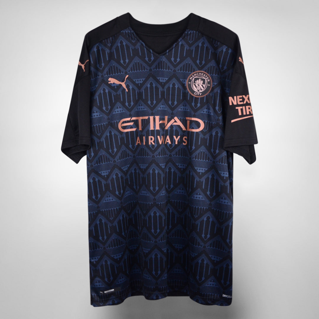2020-2021 Manchester City Puma Away Shirt #10 Sergio (Kun) Aguero - Marketplace