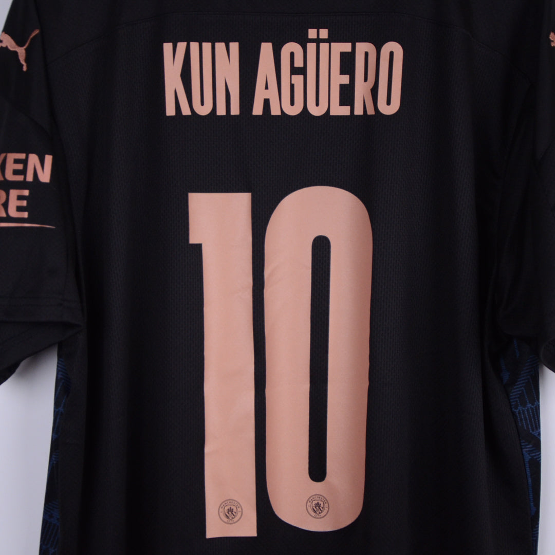 2020-2021 Manchester City Puma Away Shirt #10 Sergio (Kun) Aguero - Marketplace