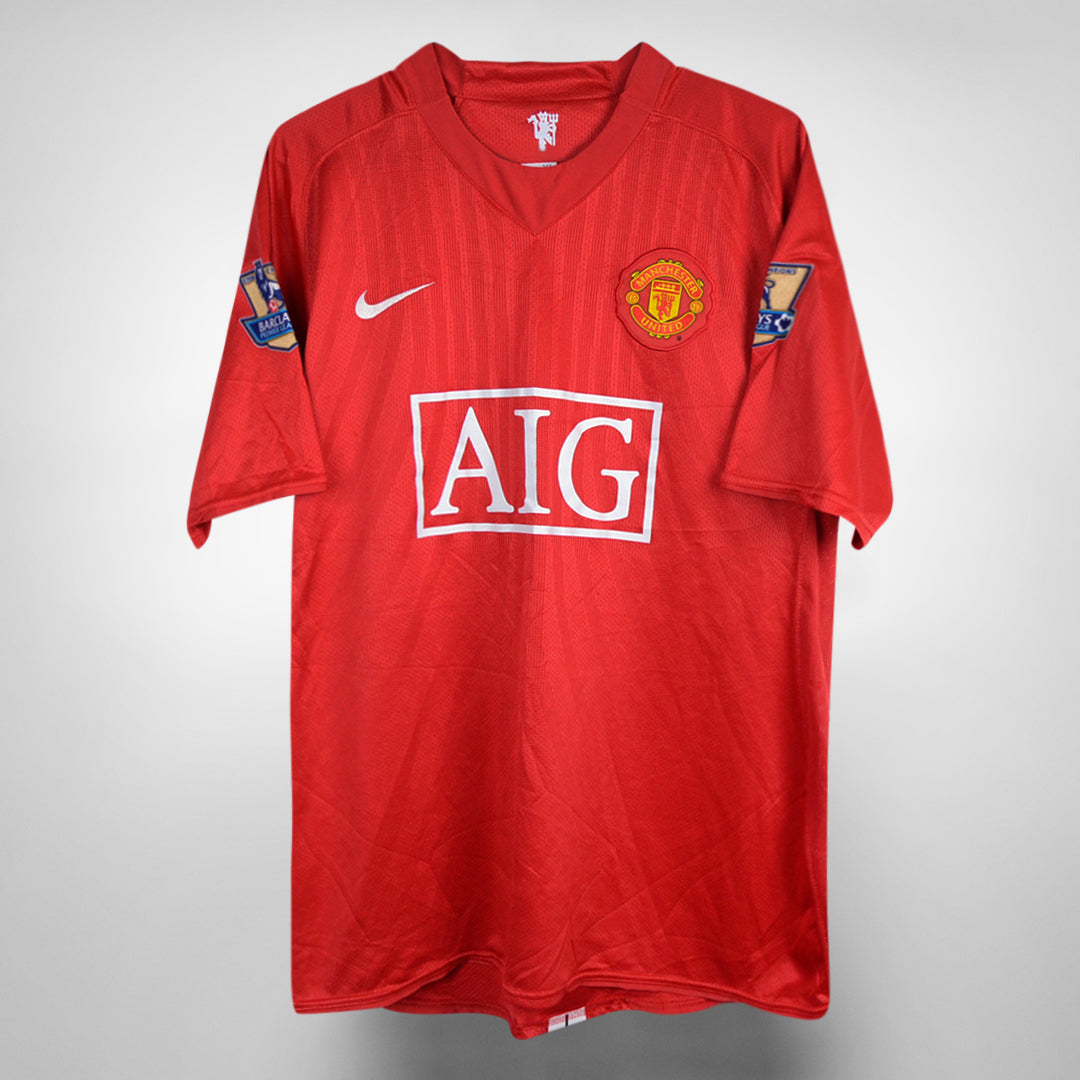 2008-2009 Manchester United Kit Room Home Shirt #9 Dimitar Berbatov - Marketplace