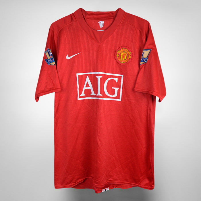 2008-2009 Manchester United Kit Room Home Shirt #9 Dimitar Berbatov - Marketplace