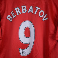 2008-2009 Manchester United Kit Room Home Shirt #9 Dimitar Berbatov - Marketplace