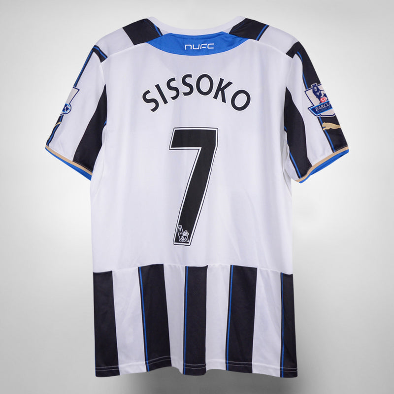 2013-2014 Newcastle United Home Shirt #7 Moussa Sissoko - Marketplae