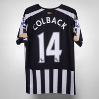 2014-2015 Newcastle United Home Shirt #4 Jack Colback - Marketplace