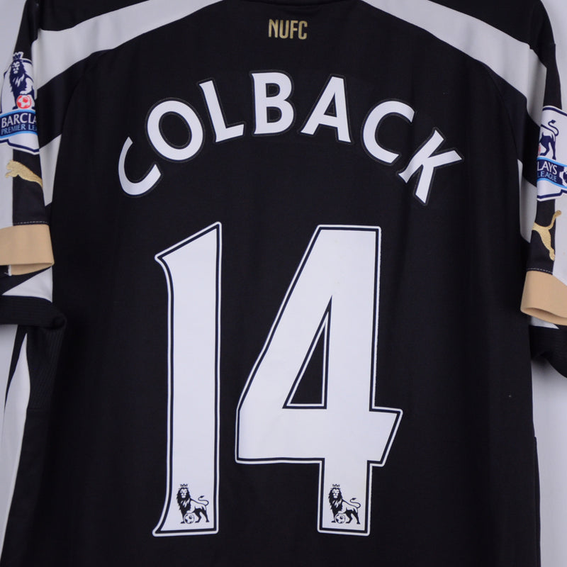 2014-2015 Newcastle United Home Shirt #4 Jack Colback - Marketplace