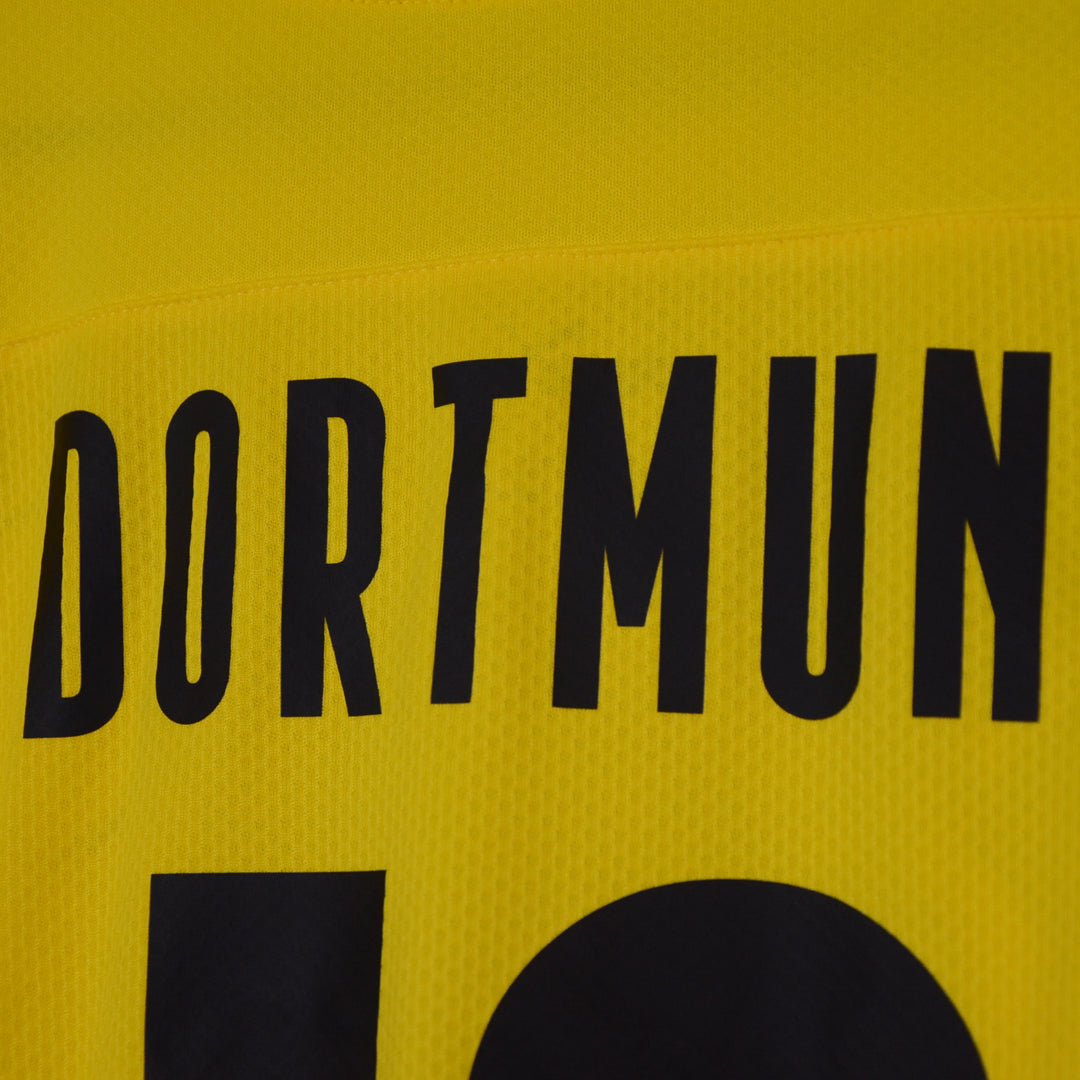 2020-2021 Borussia Dortmund Puma Home Shirt #18 Youssoufa Moukoko - Marketplace