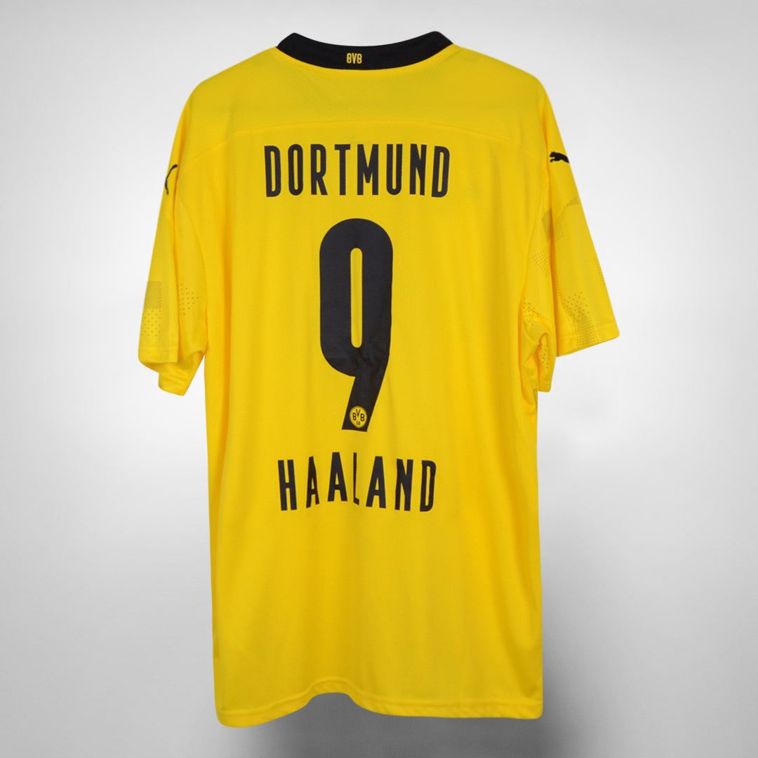 2020-2021 Borussia Dortmund Puma Cup Shirt #9 Erling Haaland - Marketplace
