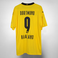 2020-2021 Borussia Dortmund Puma Cup Shirt #9 Erling Haaland - Marketplace