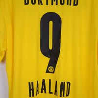 2020-2021 Borussia Dortmund Puma Cup Shirt #9 Erling Haaland - Marketplace