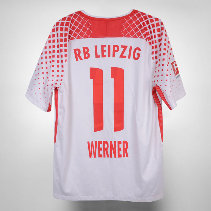 2017-2018 Red Bull Leipzig Nike Home Shirt #11 Timo Werner - Marketplace